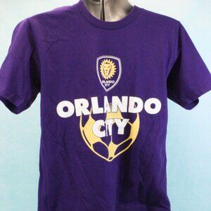 Orlando City SC Crew Neck Short Sleeve Tee YOUTH Size Small
